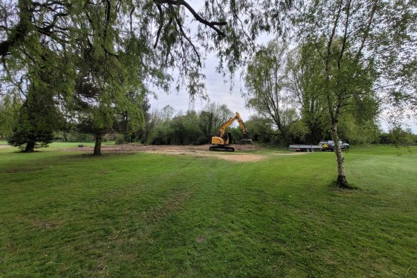 Dobells Professional Tree Care & Arboricultural Contractors | Crane Assisted Tree Work | Excavator